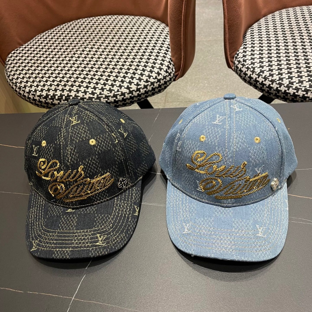  LV路易威登新款原单棒球帽，11开模订制，时尚帅气质量超赞，基础头围56，贴片可调节。