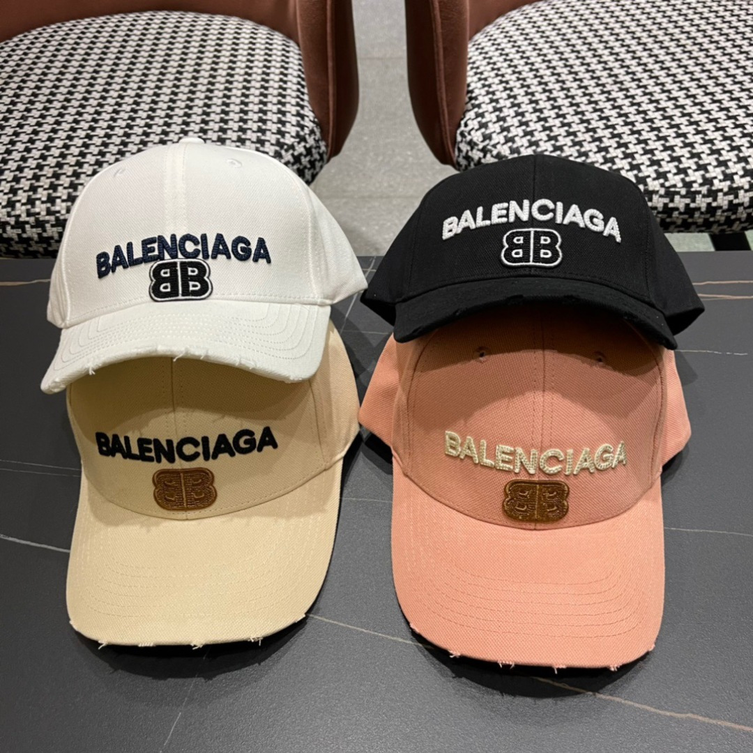  Balenciaga 巴黎世家2025新款棒球帽简约时尚超级无敌好看的帽子！