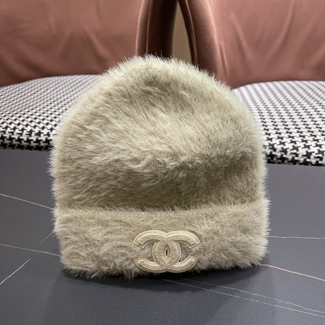  CHANEL香奈儿 2025秋冬新款针织渔夫帽大牌同款针织毛线帽出街超好搭配！