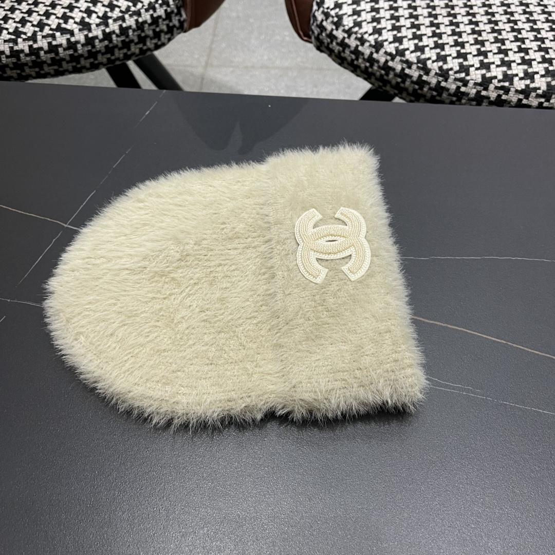  CHANEL香奈儿 2025秋冬新款针织渔夫帽大牌同款针织毛线帽出街超好搭配！