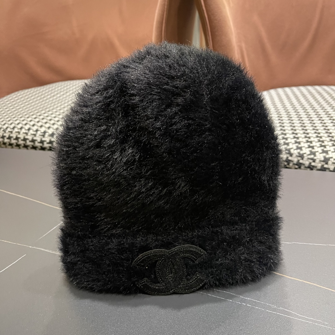  CHANEL香奈儿 2025秋冬新款针织渔夫帽大牌同款针织毛线帽出街超好搭配！