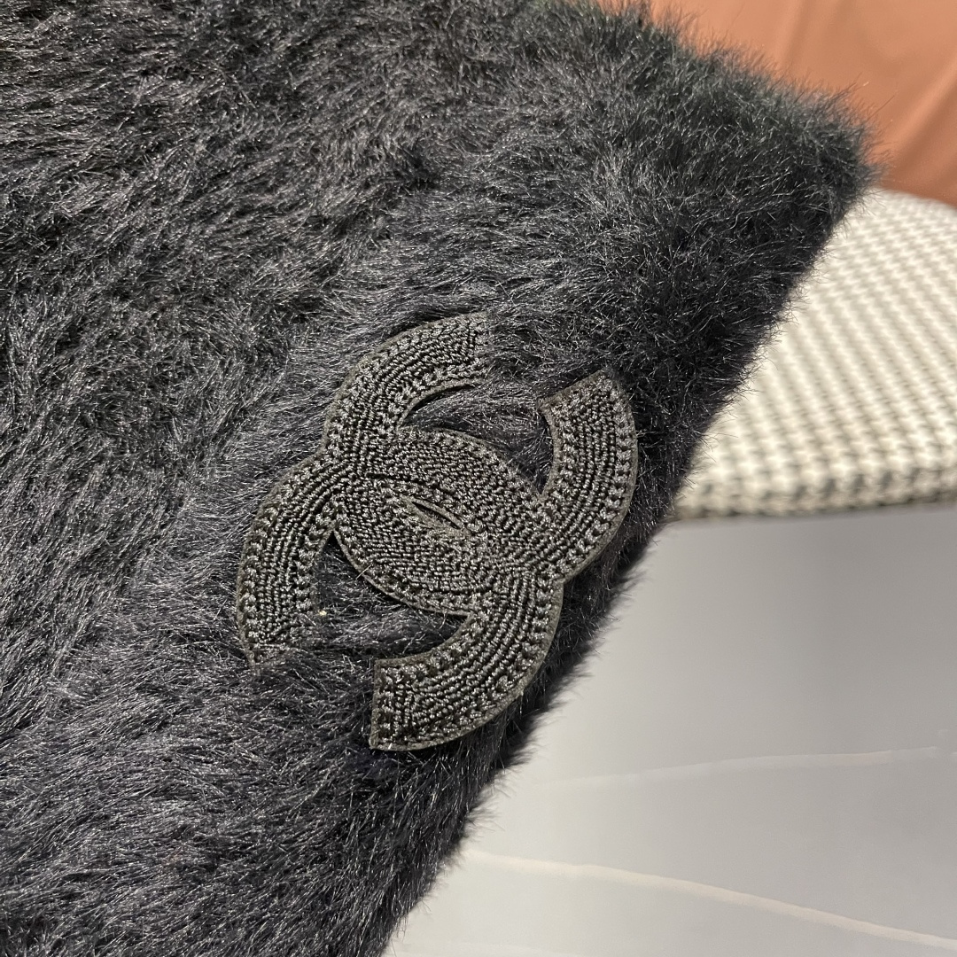  CHANEL香奈儿 2025秋冬新款针织渔夫帽大牌同款针织毛线帽出街超好搭配！