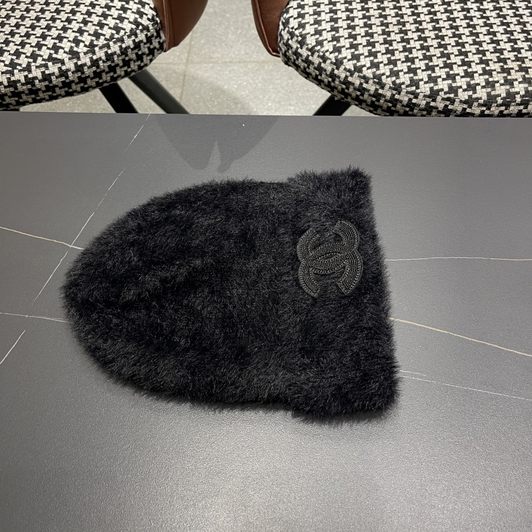  CHANEL香奈儿 2025秋冬新款针织渔夫帽大牌同款针织毛线帽出街超好搭配！