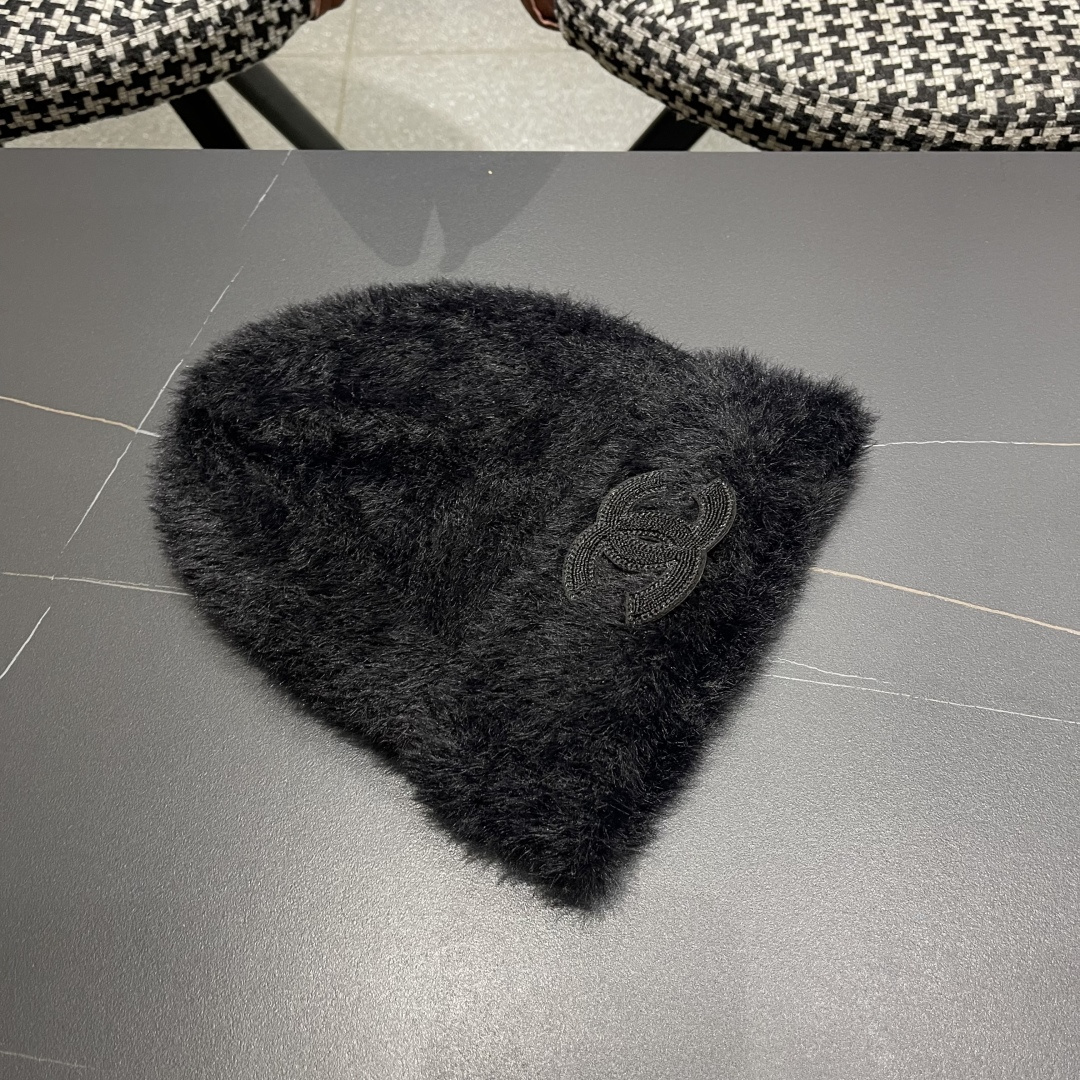  CHANEL香奈儿 2025秋冬新款针织渔夫帽大牌同款针织毛线帽出街超好搭配！