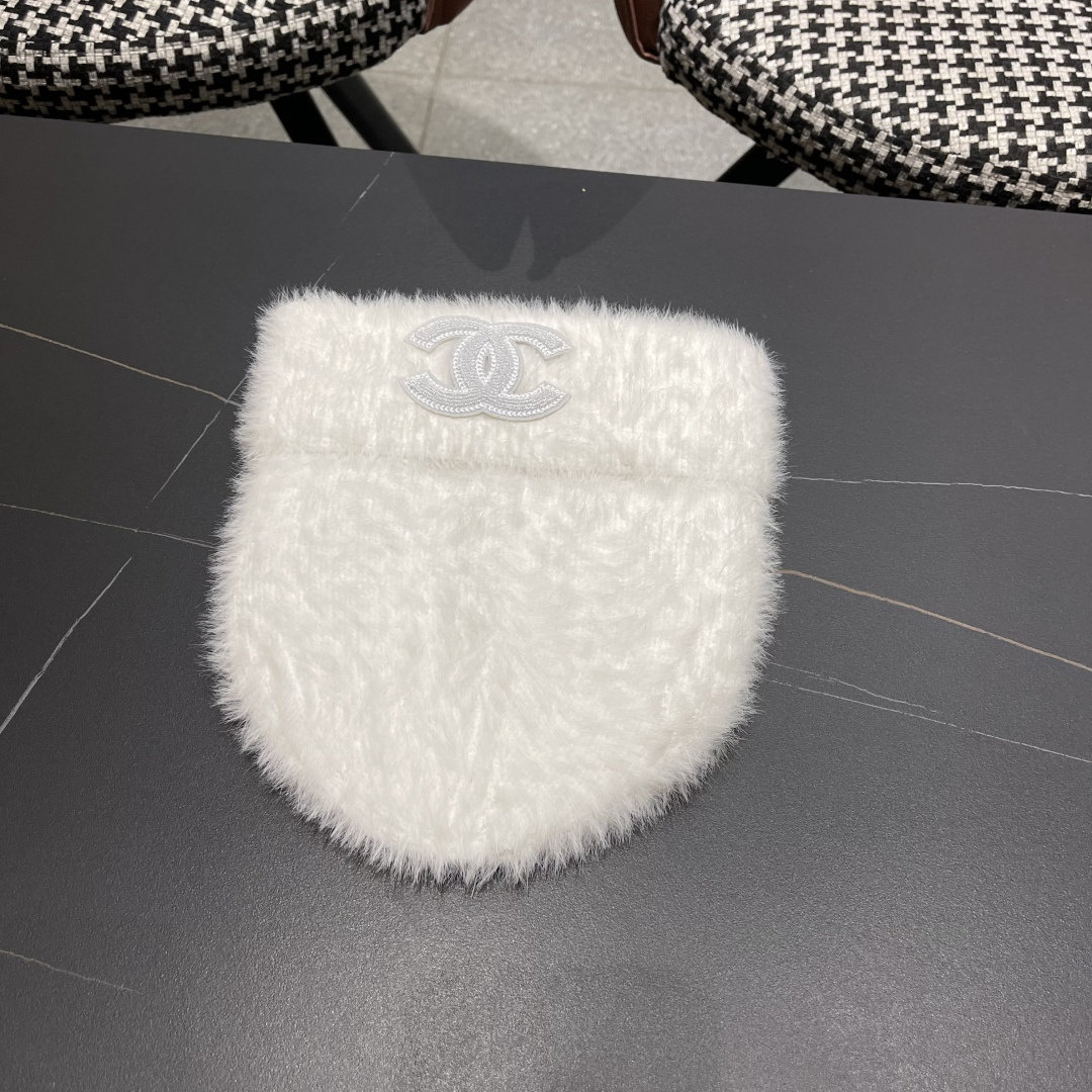  CHANEL香奈儿 2025秋冬新款针织渔夫帽大牌同款针织毛线帽出街超好搭配！