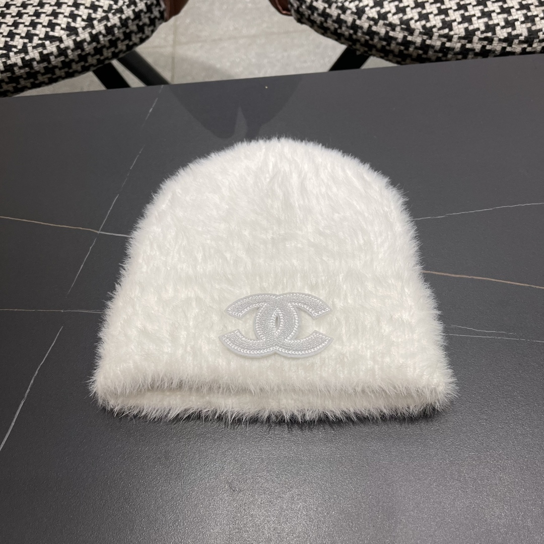  CHANEL香奈儿 2025秋冬新款针织渔夫帽大牌同款针织毛线帽出街超好搭配！