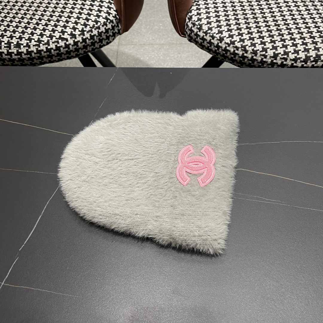  CHANEL香奈儿 2025秋冬新款针织渔夫帽大牌同款针织毛线帽出街超好搭配！