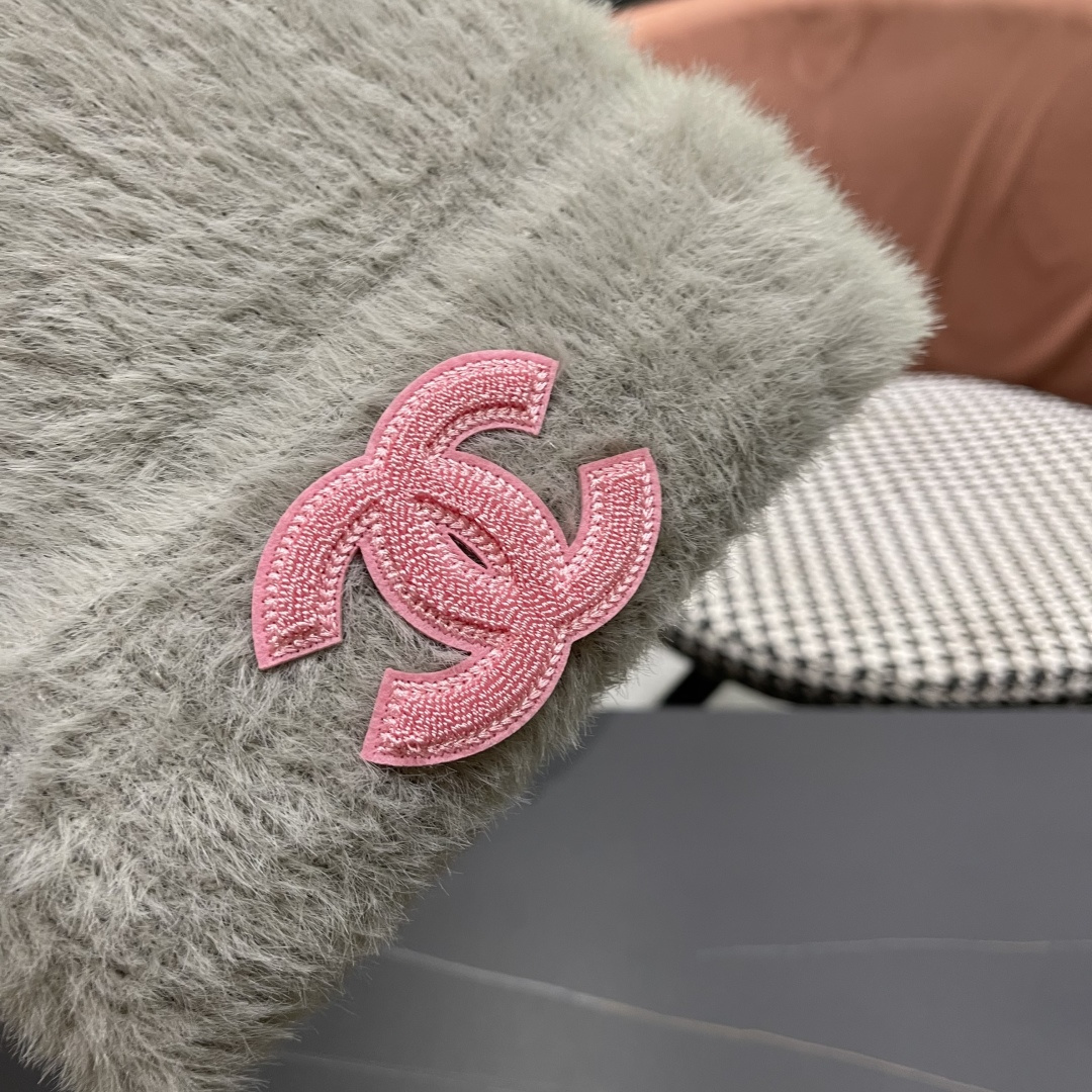  CHANEL香奈儿 2025秋冬新款针织渔夫帽大牌同款针织毛线帽出街超好搭配！