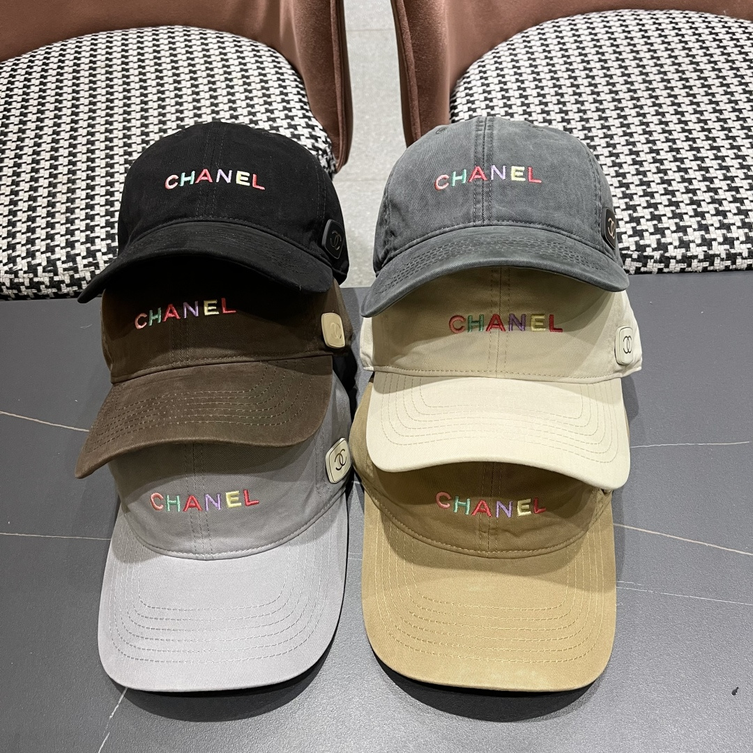  香奈儿 帽子女牛仔鸭舌帽潮百搭时尚洋气棒球帽男休闲
ins 新款防晒遮阳帽