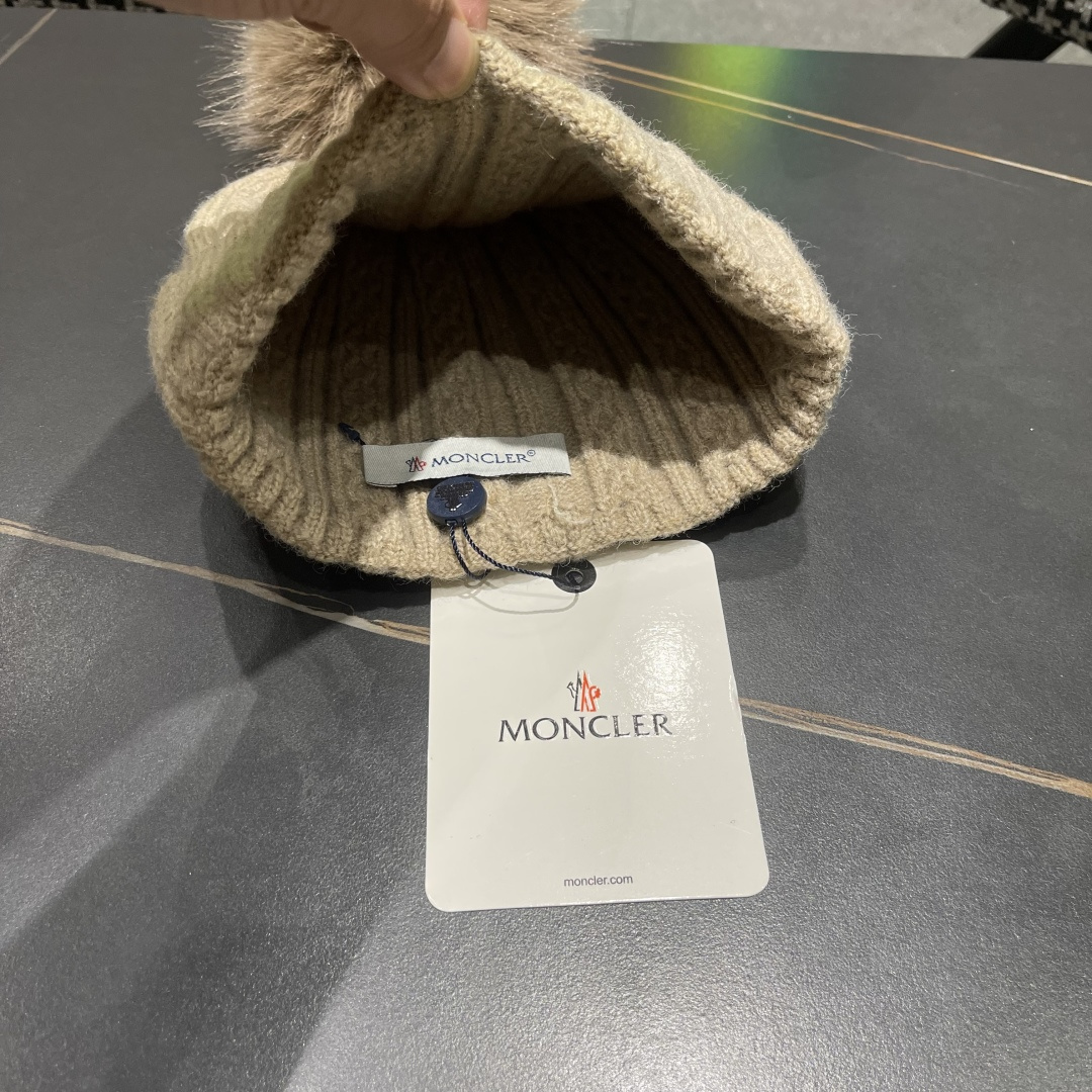  高版本蒙口Moncler盟可睐💥2025官网经典针织帽，原单复刻.非常柔软亲肤，弹性很好💓有质感又非常