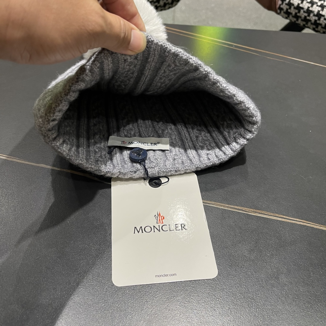  高版本蒙口Moncler盟可睐💥2025官网经典针织帽，原单复刻.非常柔软亲肤，弹性很好💓有质感又非常