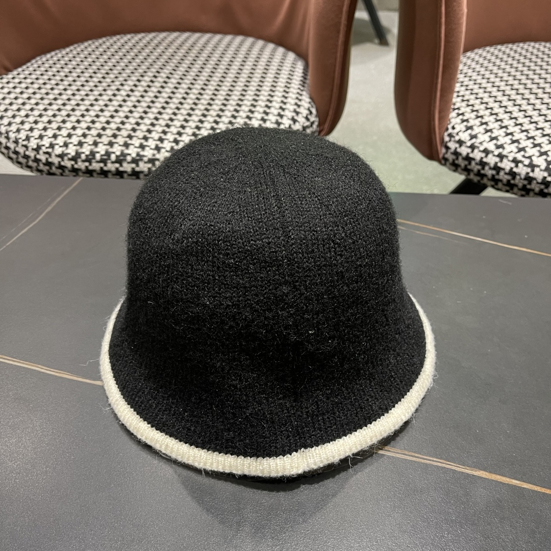  lv路易威登2025新款帽子女秋冬季加绒保暖毛绒绒渔夫帽大头围显脸小韩版盆帽