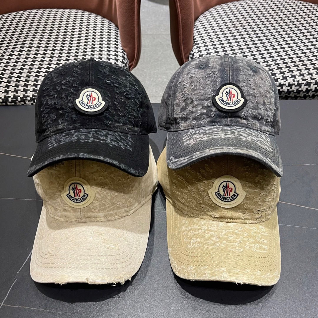  蒙口Moncler🆕2025春款新款个性棒球帽，透气性巨佳，四季佩戴款高颜值时尚单品！男女同款