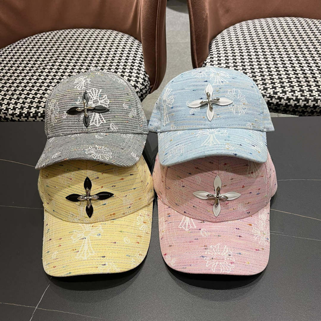  克罗心 🆕🆕25新款棒球帽，个性时尚经典十字架标志，休闲带点酷酷的感觉，中性款
男女同款！超好搭！
头