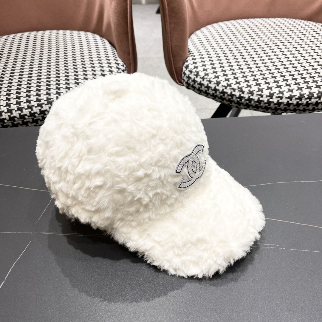 【CHANEL香奈儿】2025毛绒绒秋冬新款棒球帽🌈百搭更有质感的一款