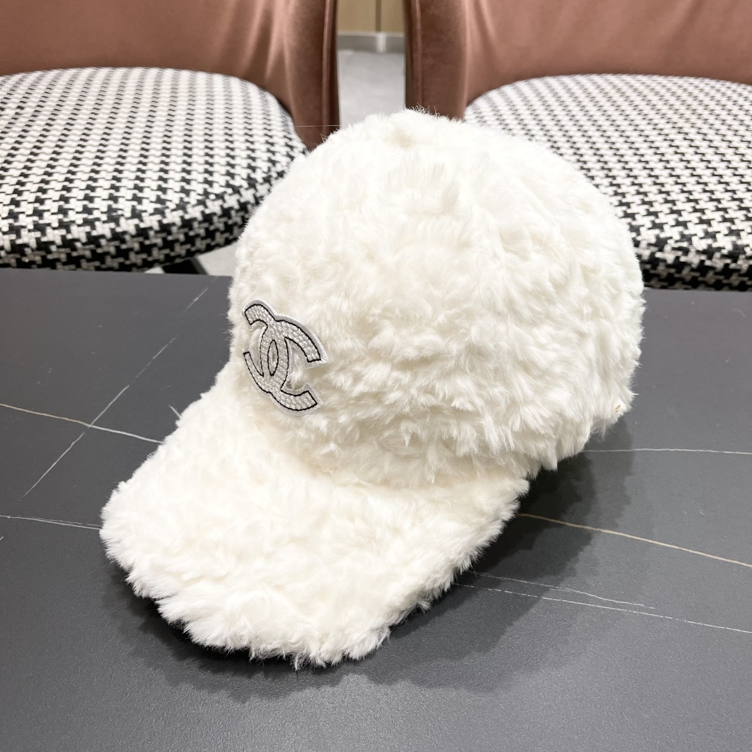 【CHANEL香奈儿】2025毛绒绒秋冬新款棒球帽🌈百搭更有质感的一款