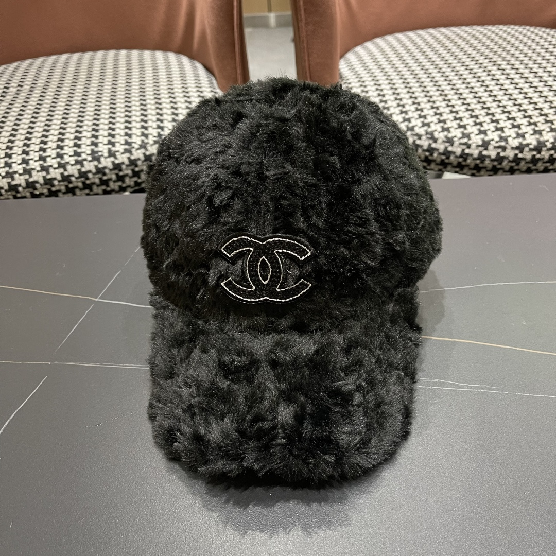 【CHANEL香奈儿】2025毛绒绒秋冬新款棒球帽🌈百搭更有质感的一款