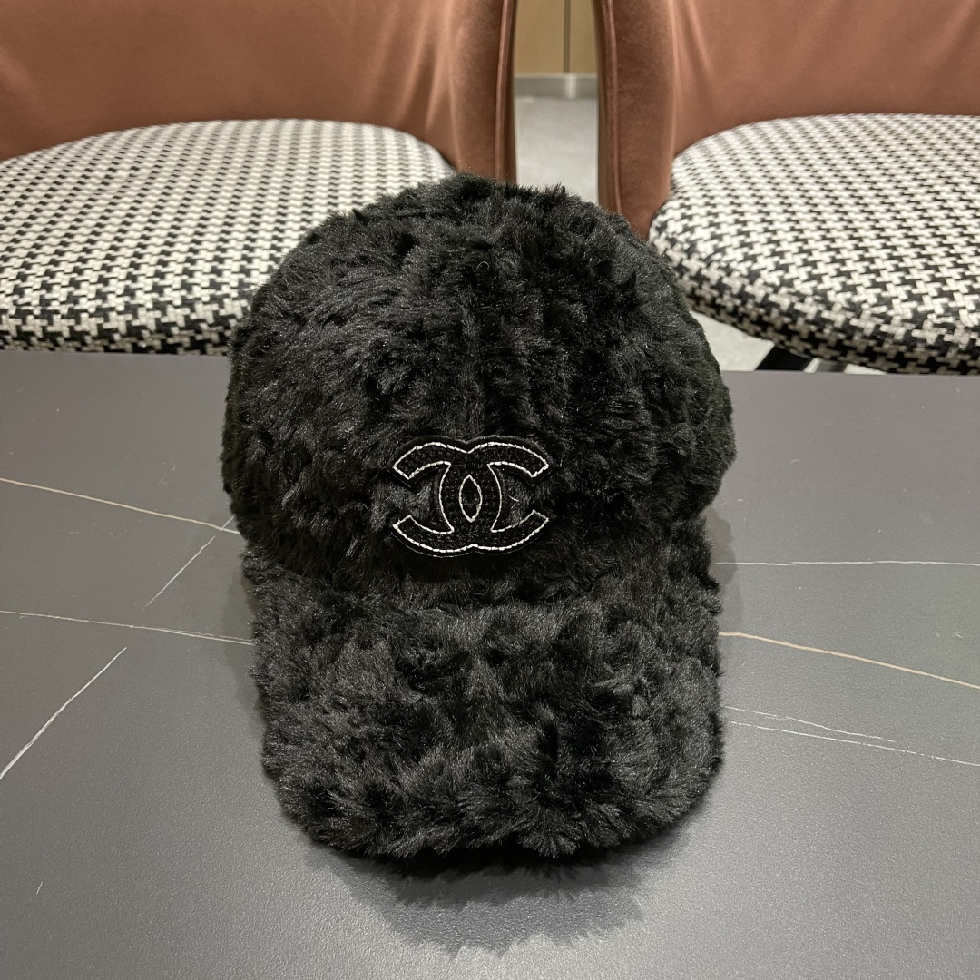 【CHANEL香奈儿】2025毛绒绒秋冬新款棒球帽🌈百搭更有质感的一款