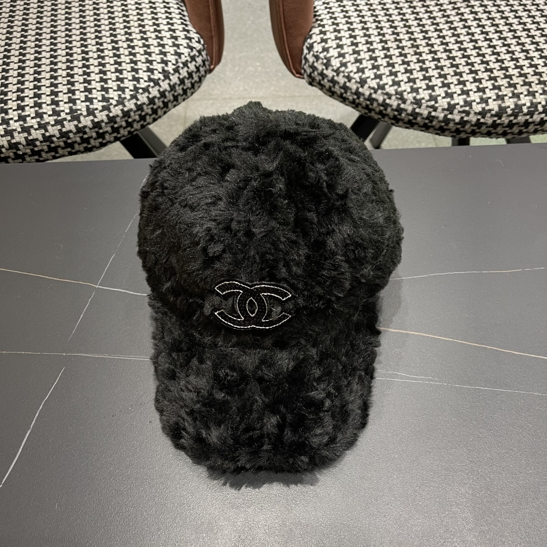 【CHANEL香奈儿】2025毛绒绒秋冬新款棒球帽🌈百搭更有质感的一款