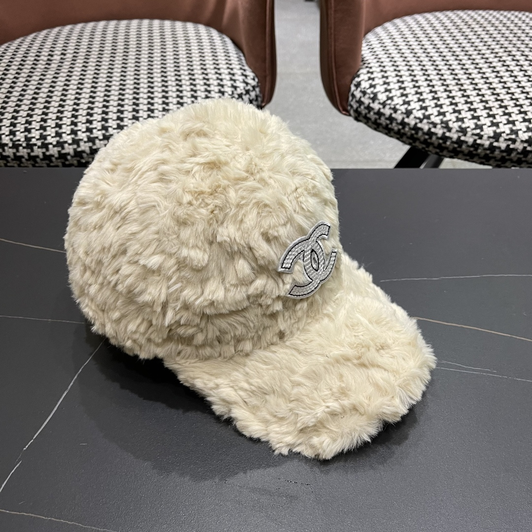 【CHANEL香奈儿】2025毛绒绒秋冬新款棒球帽🌈百搭更有质感的一款