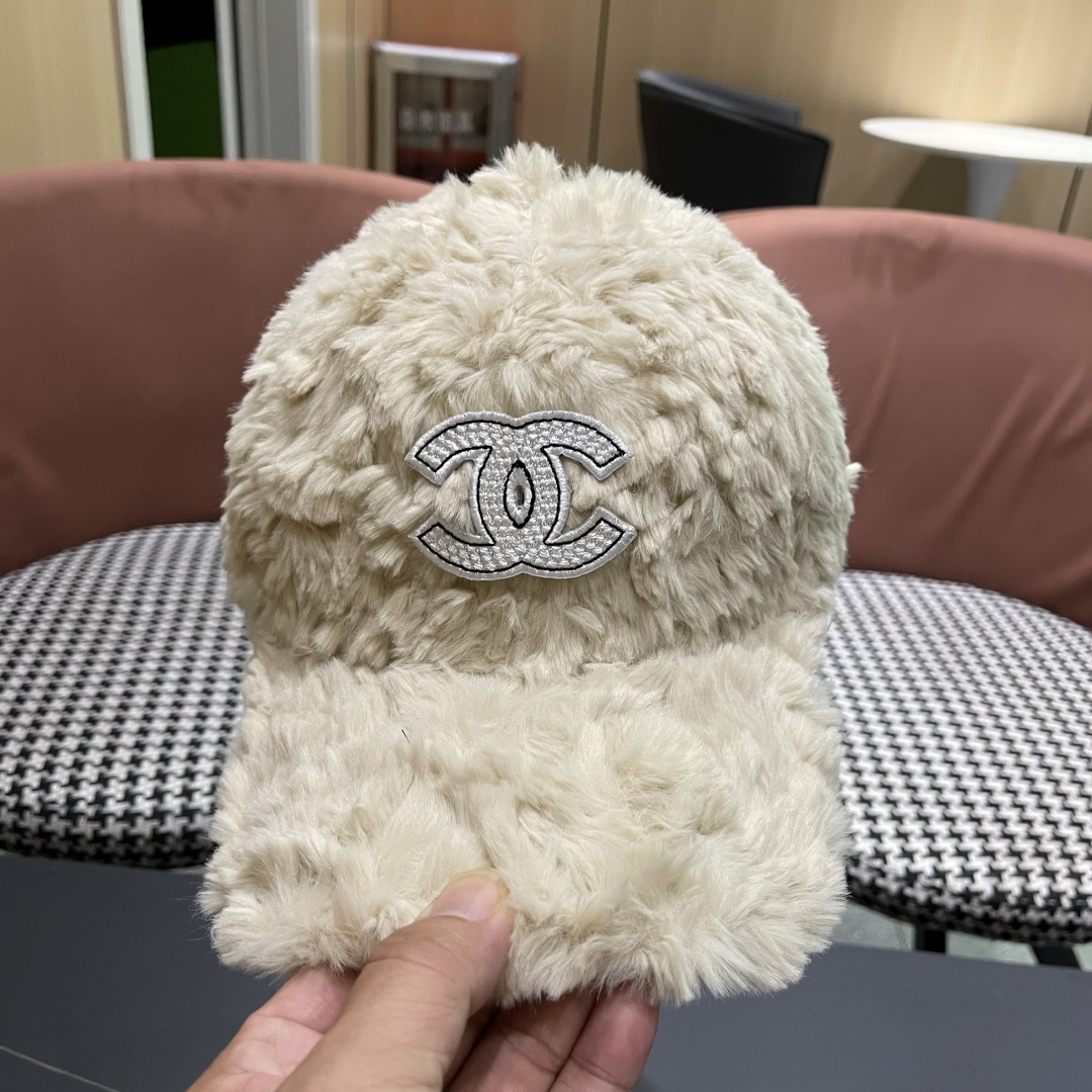 【CHANEL香奈儿】2025毛绒绒秋冬新款棒球帽🌈百搭更有质感的一款