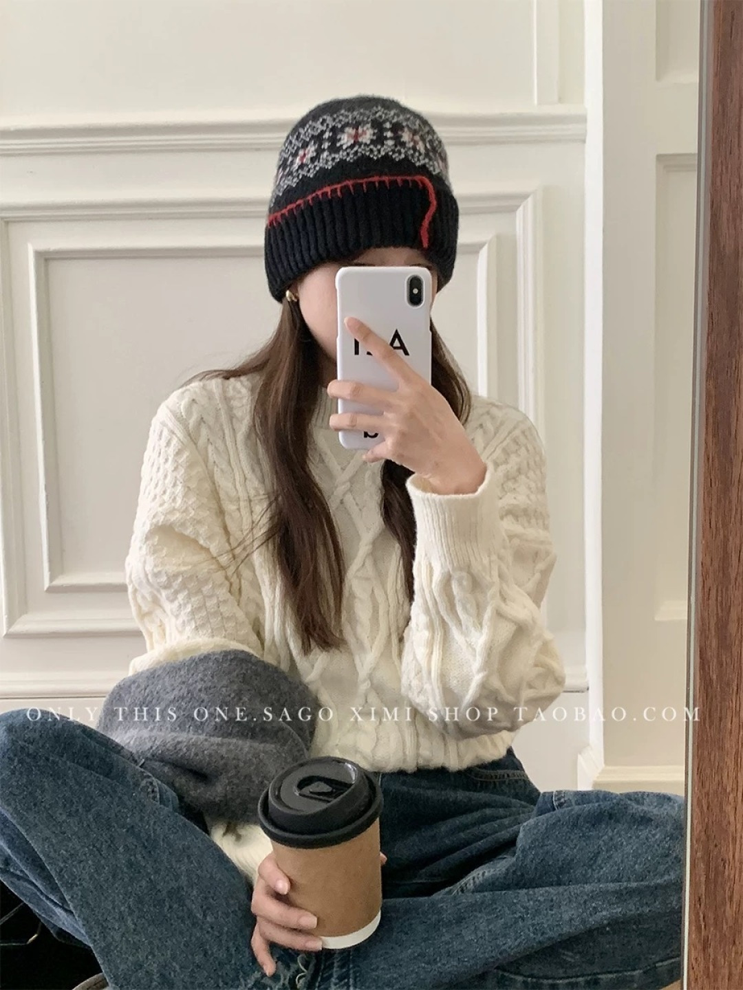 NO:363465,MONCLER (blocked mouth) snowflake pullover knit hat warm versatile big head circumference retro woolen hat women autumn and winter hat straw hat fisherman hat baseball hat knit hat, hat, Moncler, espadrilles, hatsMONCLER（蒙口）雪花套头针织帽保暖百搭大头围复古毛线帽子女秋冬帽子草帽渔夫帽棒球帽针织帽,帽子,Moncler,espadrilles,hats,hat