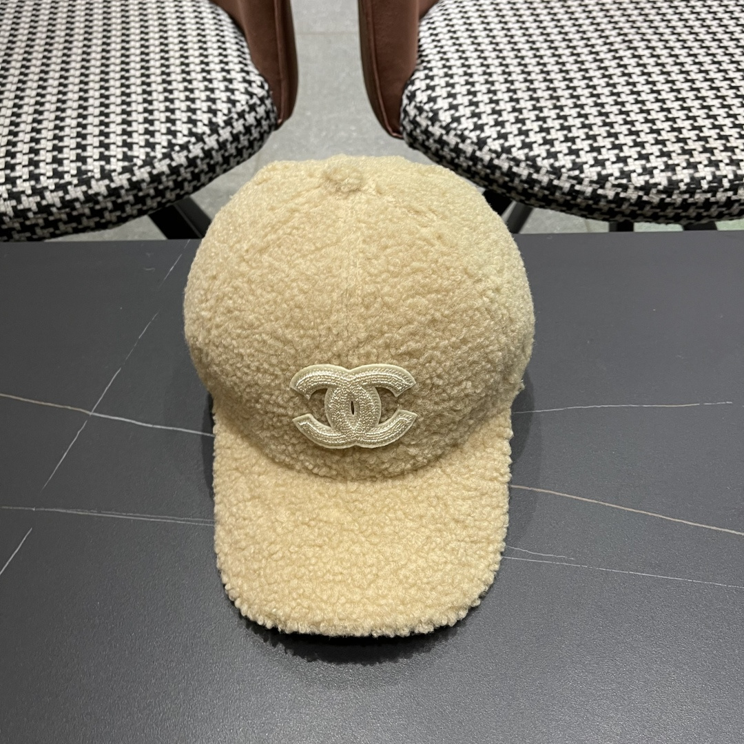  chanel香奈儿】2025新款秋冬小香风款棒球帽🧢，毛绒绒的非常舒服 大牌款超好搭配