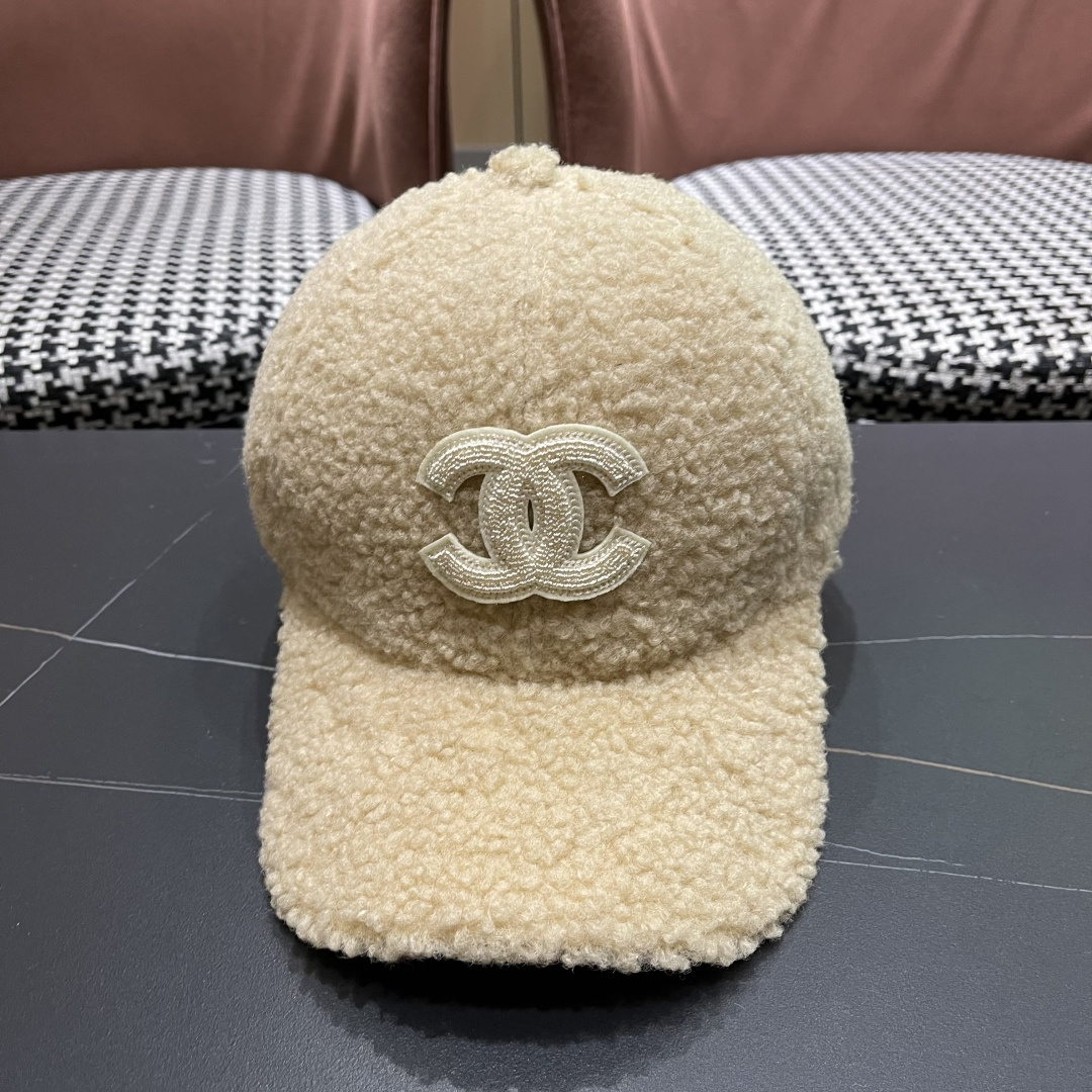  chanel香奈儿】2025新款秋冬小香风款棒球帽🧢，毛绒绒的非常舒服 大牌款超好搭配