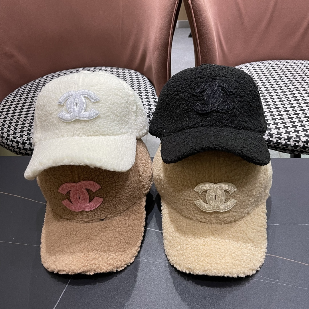  chanel香奈儿】2025新款秋冬小香风款棒球帽🧢，毛绒绒的非常舒服 大牌款超好搭配