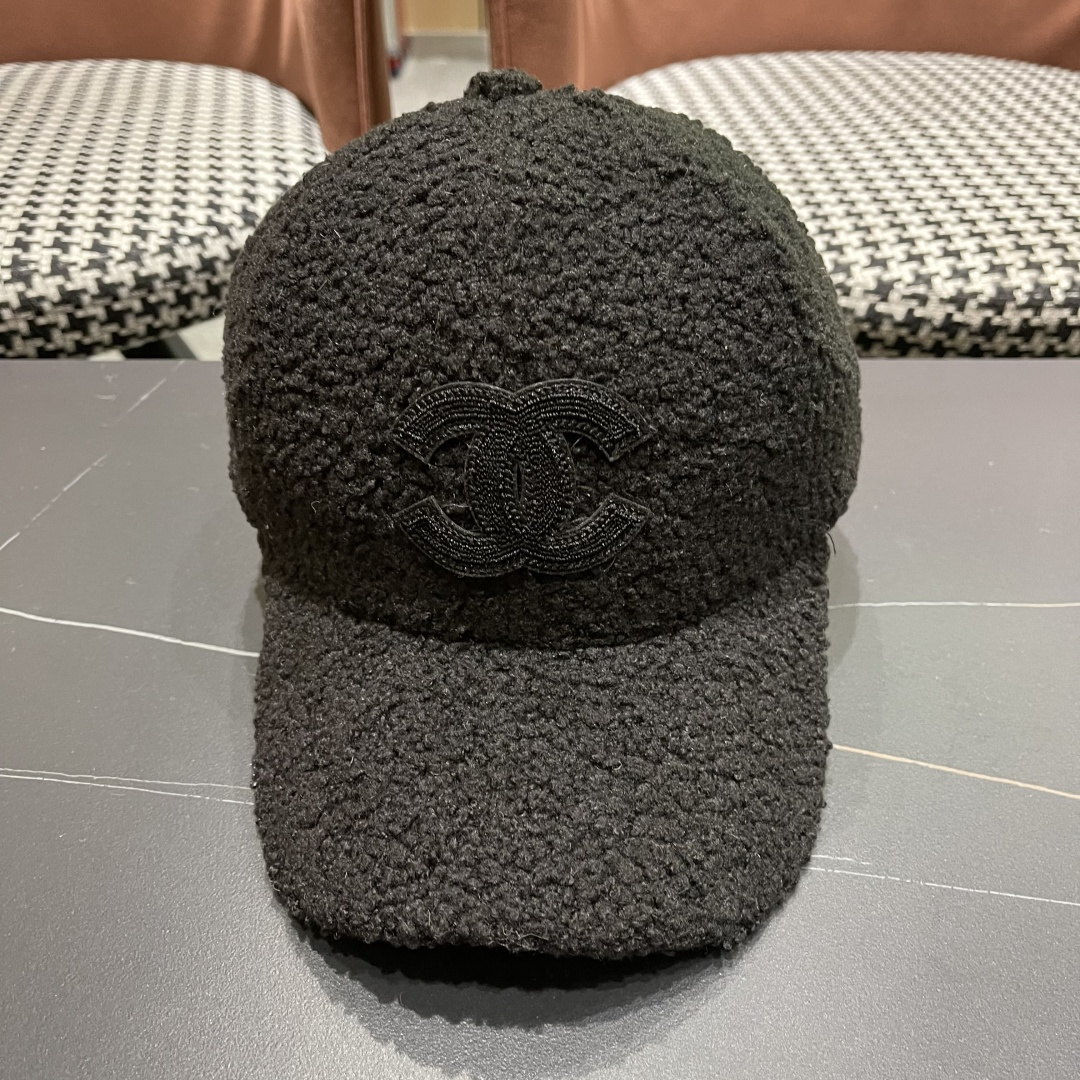  chanel香奈儿】2025新款秋冬小香风款棒球帽🧢，毛绒绒的非常舒服 大牌款超好搭配