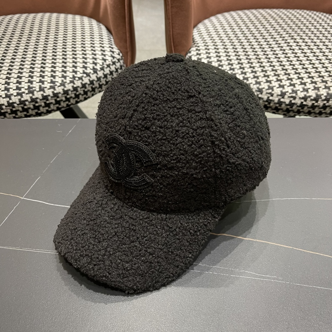  chanel香奈儿】2025新款秋冬小香风款棒球帽🧢，毛绒绒的非常舒服 大牌款超好搭配