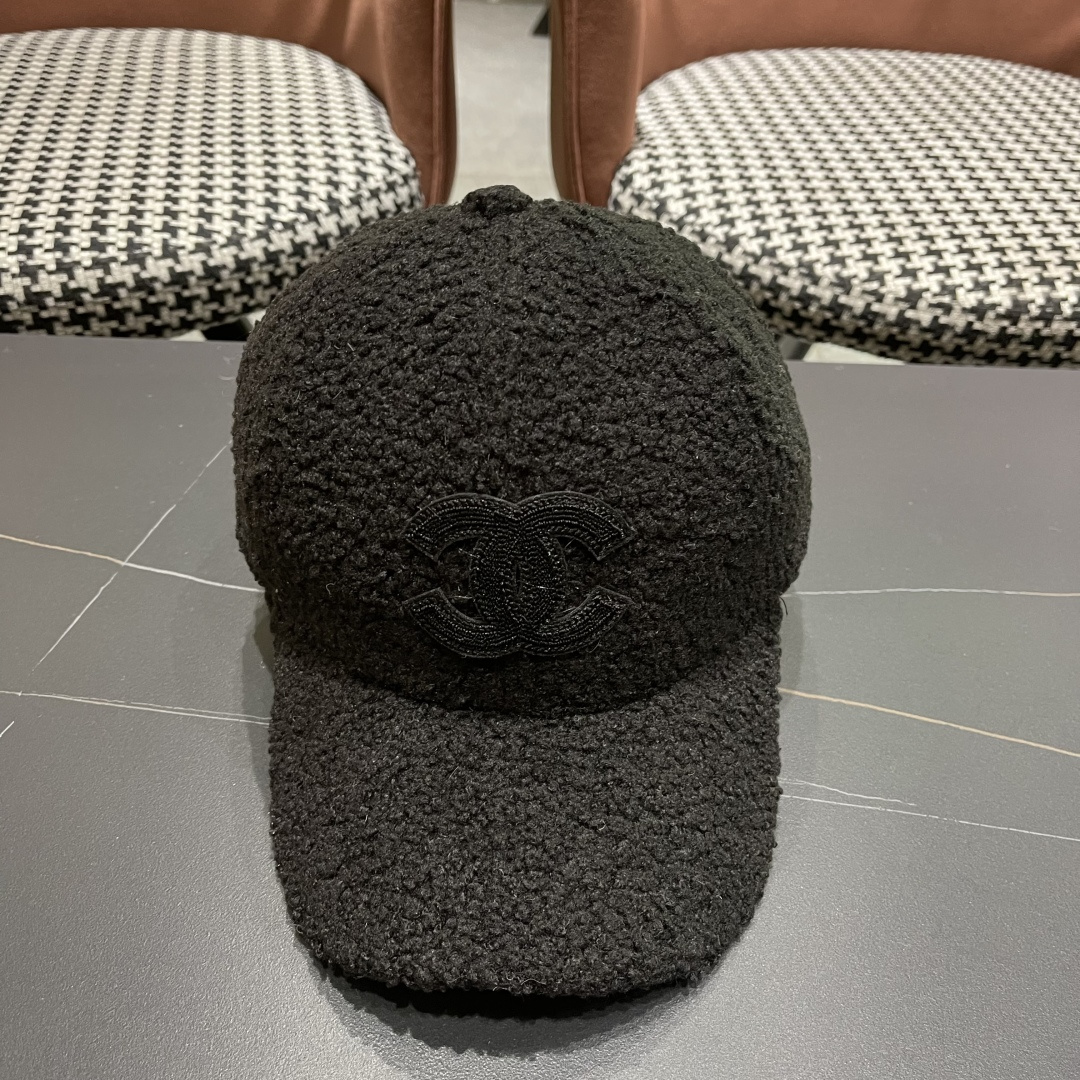  chanel香奈儿】2025新款秋冬小香风款棒球帽🧢，毛绒绒的非常舒服 大牌款超好搭配