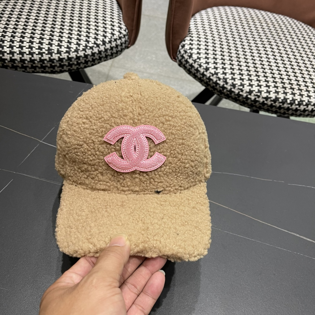  chanel香奈儿】2025新款秋冬小香风款棒球帽🧢，毛绒绒的非常舒服 大牌款超好搭配