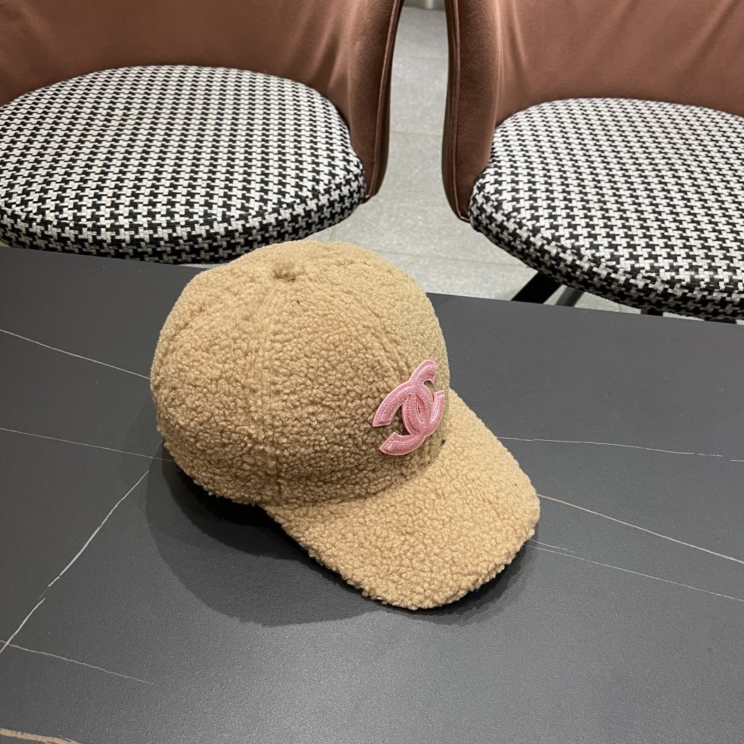  chanel香奈儿】2025新款秋冬小香风款棒球帽🧢，毛绒绒的非常舒服 大牌款超好搭配