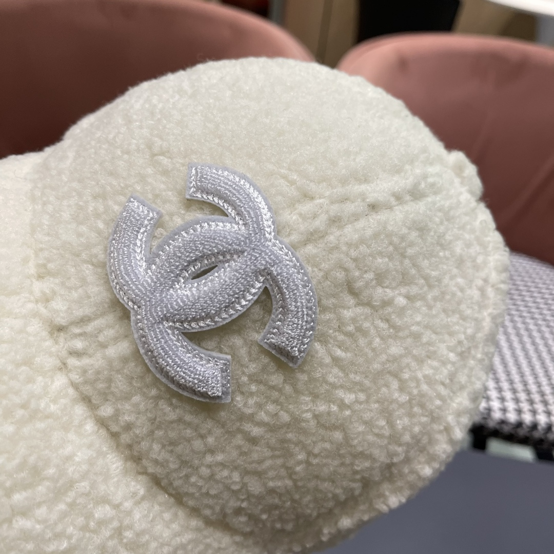  chanel香奈儿】2025新款秋冬小香风款棒球帽🧢，毛绒绒的非常舒服 大牌款超好搭配