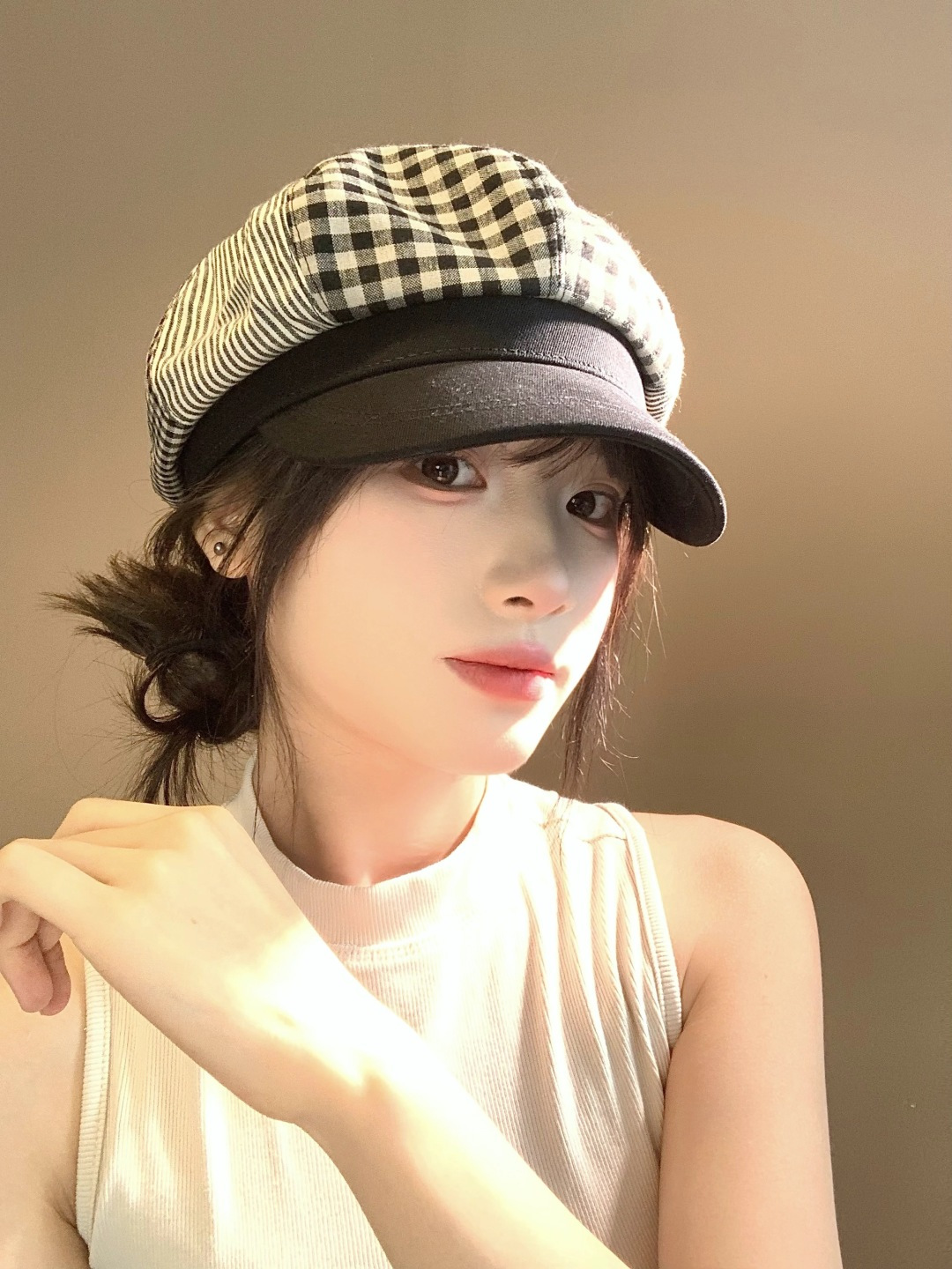 NO:363892,Burberry BURBERRY new octagonal hat for women spring and autumn Korean style fashion versatile face showing tabloid boy hat painter hat baseball hat straw hat fisherman hat baseball hat knit hat, hat, burberry, burberry, espadrilles, hats巴宝莉BURBERRY 新款八角帽子女春秋季韩版时尚百搭显脸小报童帽画家帽鸭舌帽格纹帽子草帽渔夫帽棒球帽针织帽,帽子,burberry,burberry,espadrilles,hats,hat