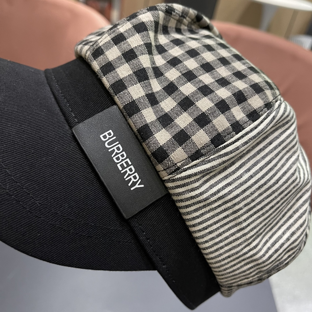  巴宝莉BURBERRY 新款八角帽子女春秋季韩版时尚百搭显脸小报童帽画家帽鸭舌帽格纹