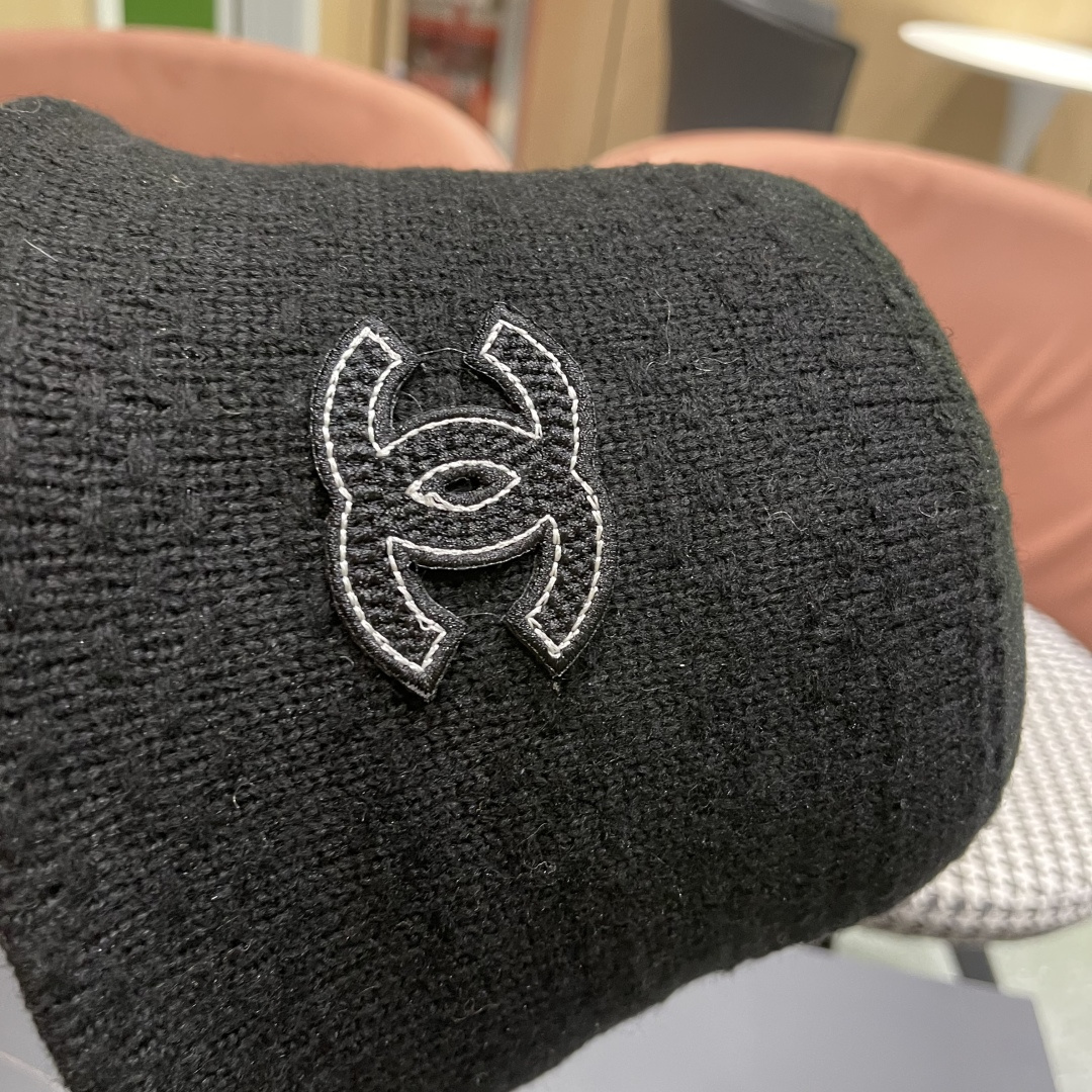  Chanel香奈儿羊羔绒帽子女冬款2025新款渔夫帽女士秋冬季毛绒百搭防寒保暖盆帽