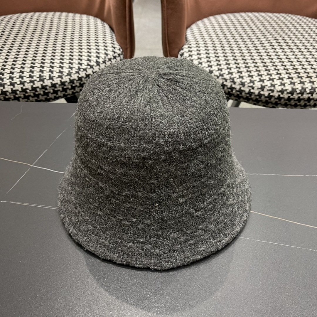  Chanel香奈儿羊羔绒帽子女冬款2025新款渔夫帽女士秋冬季毛绒百搭防寒保暖盆帽