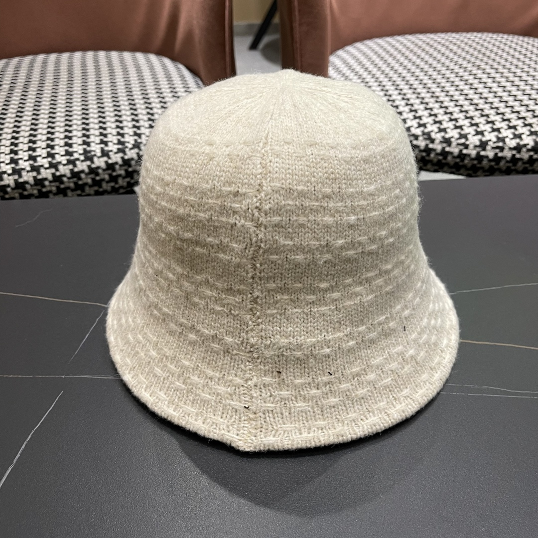  Chanel香奈儿羊羔绒帽子女冬款2025新款渔夫帽女士秋冬季毛绒百搭防寒保暖盆帽