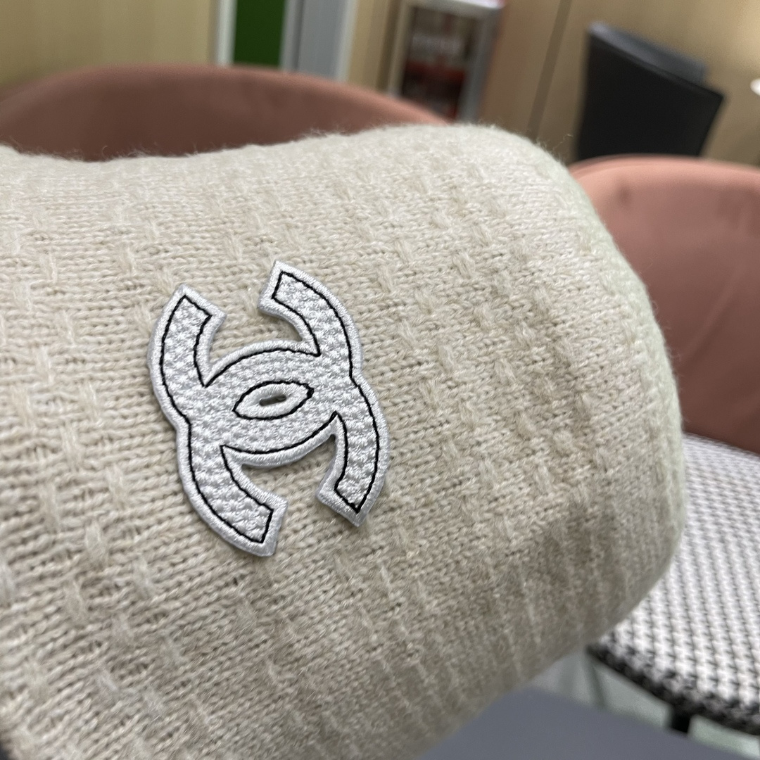  Chanel香奈儿羊羔绒帽子女冬款2025新款渔夫帽女士秋冬季毛绒百搭防寒保暖盆帽