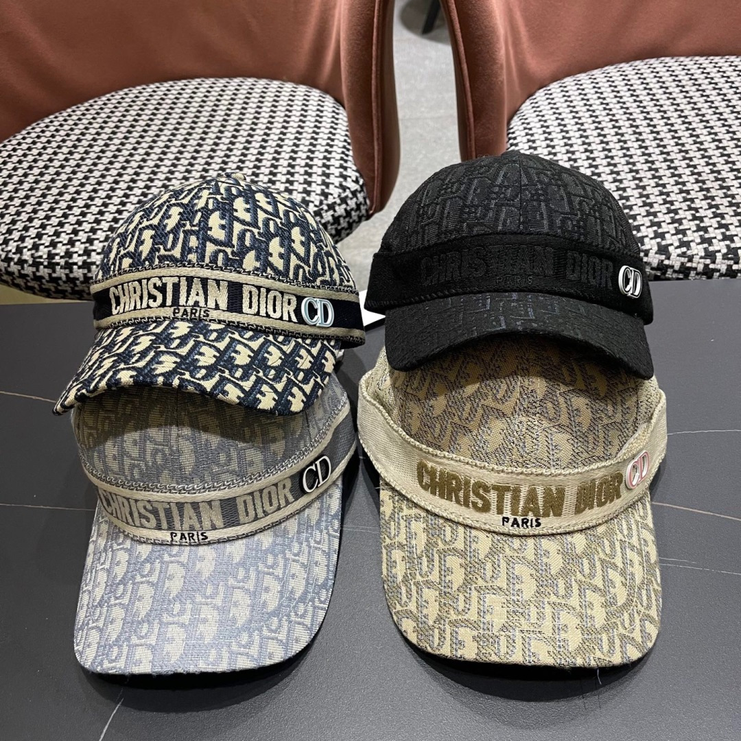  Dior(迪奥) 2025新款原单棒球帽， 精致格调，很酷很时尚，专柜断货热门，
