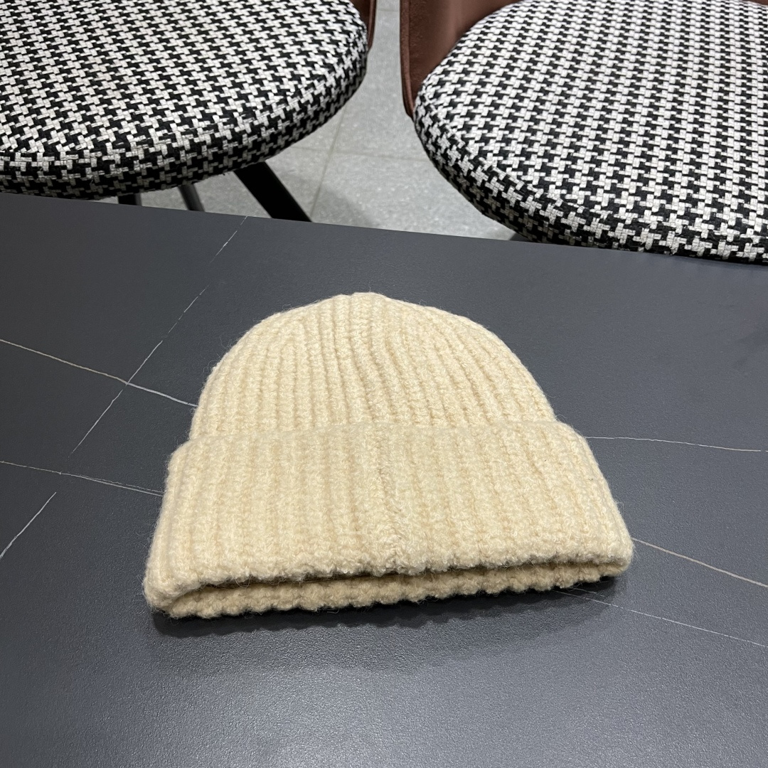  DIOR迪奥帽子女冬季复古百搭显脸小毛线帽大头围保暖冷帽