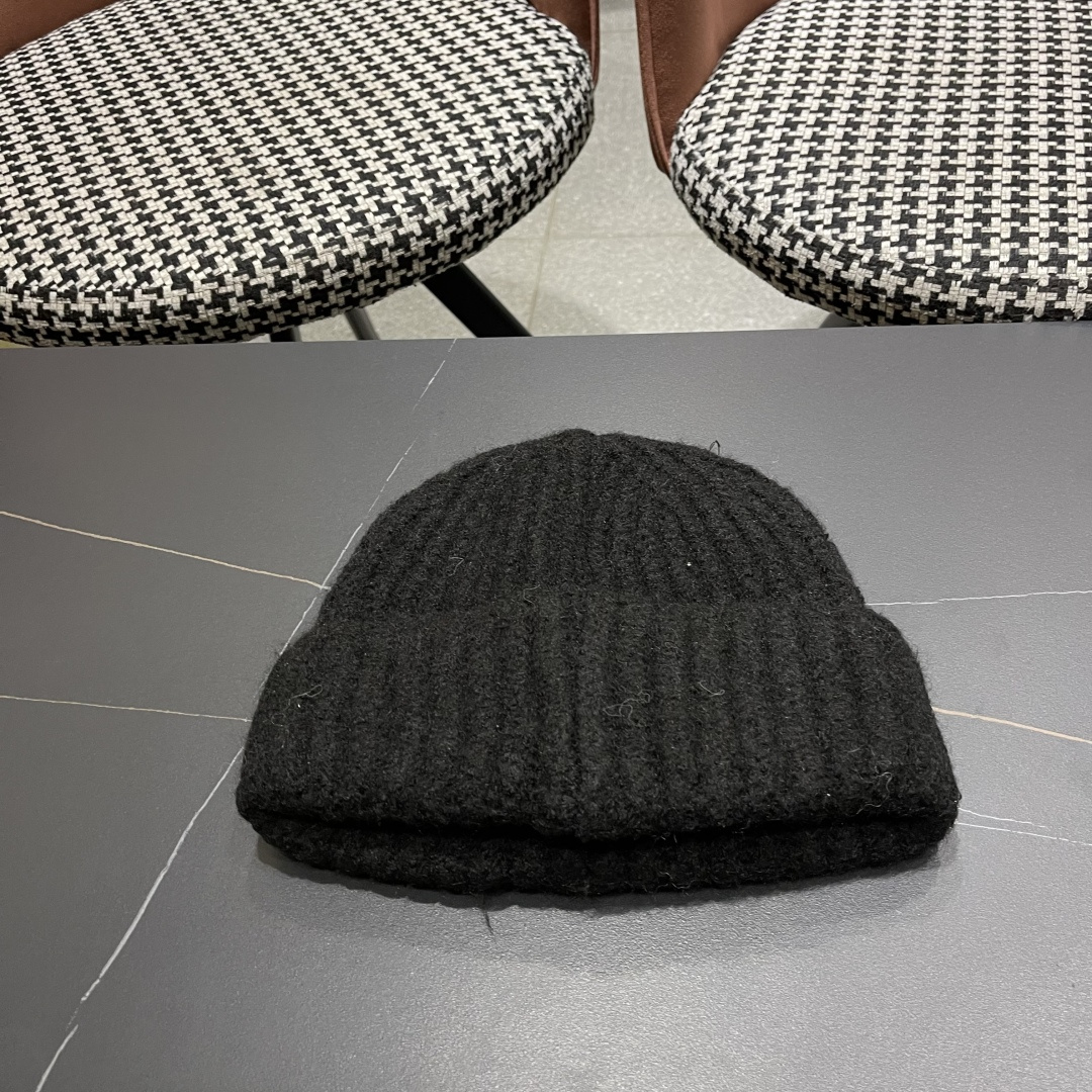  DIOR迪奥帽子女冬季复古百搭显脸小毛线帽大头围保暖冷帽