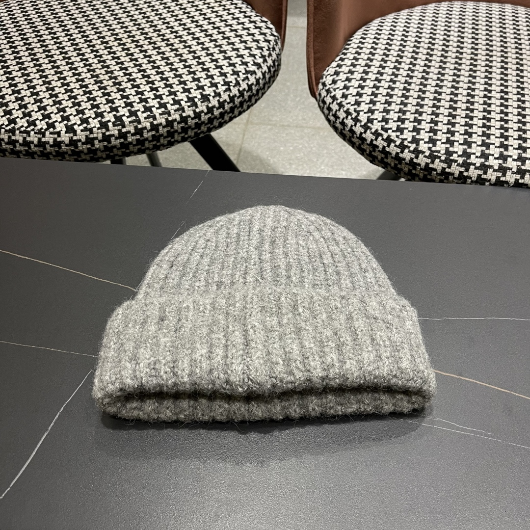  DIOR迪奥帽子女冬季复古百搭显脸小毛线帽大头围保暖冷帽