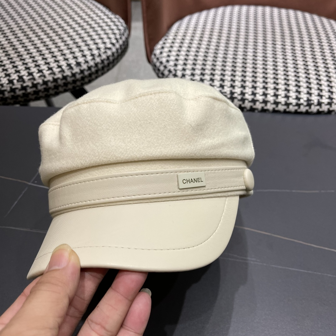  Chanel香奈儿八角帽👏八角帽百搭款随意戴都好看