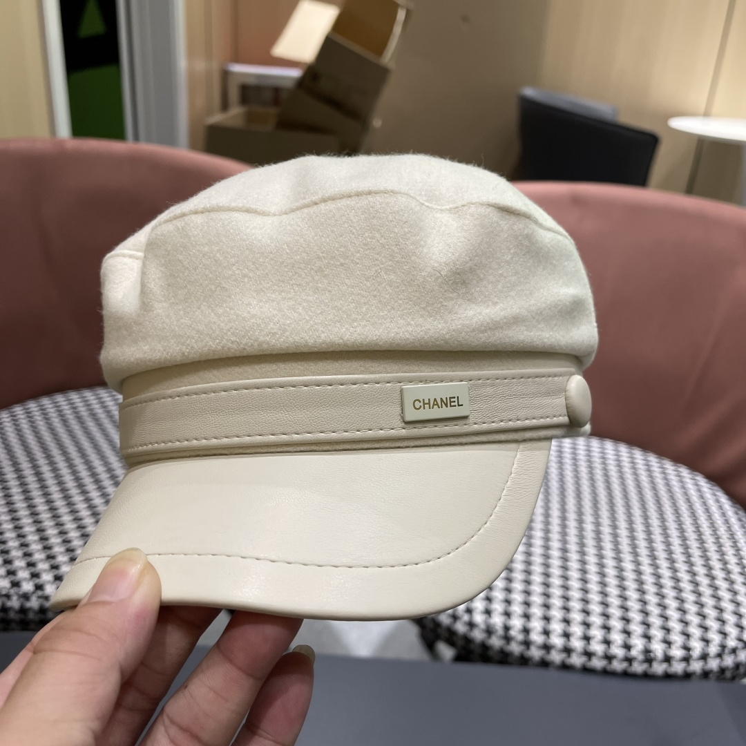  Chanel香奈儿八角帽👏八角帽百搭款随意戴都好看