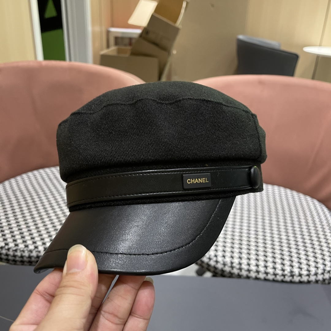  Chanel香奈儿八角帽👏八角帽百搭款随意戴都好看