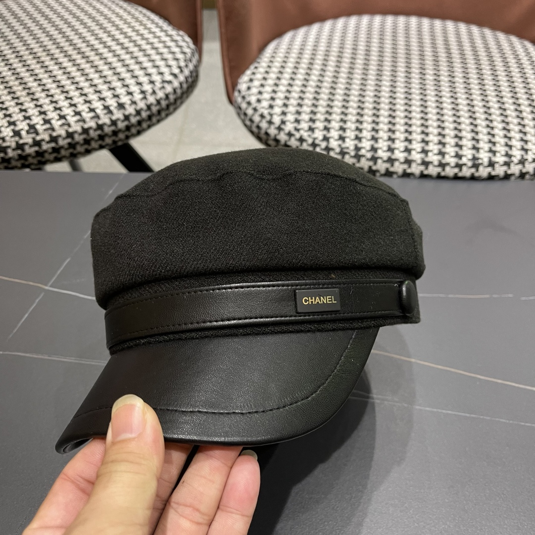  Chanel香奈儿八角帽👏八角帽百搭款随意戴都好看