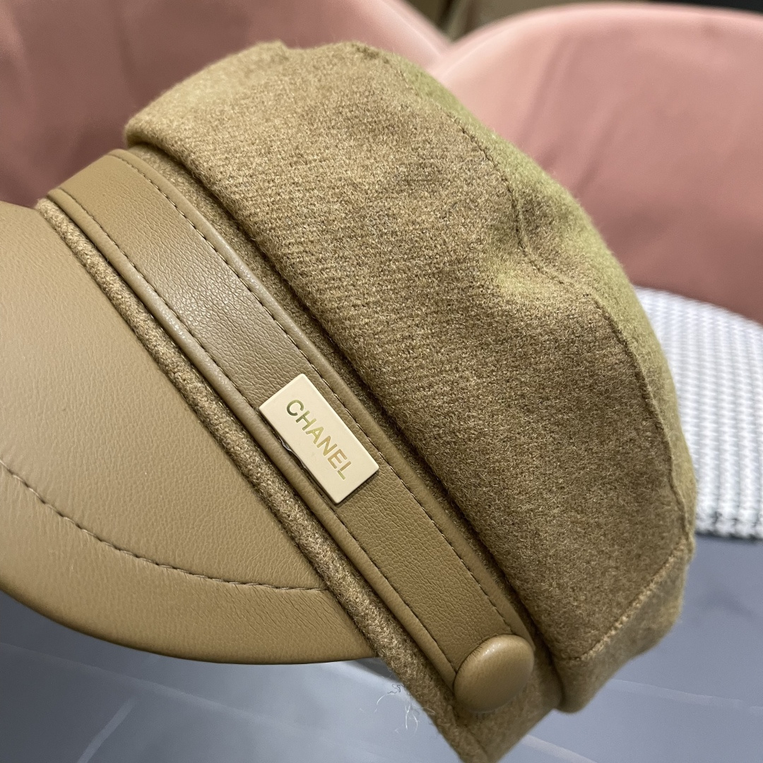  Chanel香奈儿八角帽👏八角帽百搭款随意戴都好看